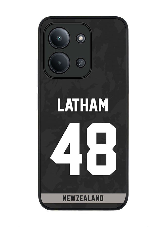 For Xiaomi Redmi 15C 4G Case,Slim fit Camera Protection, Shockproof Thin Phone cover  - New Zealand Tom Latham, Jersey No 48